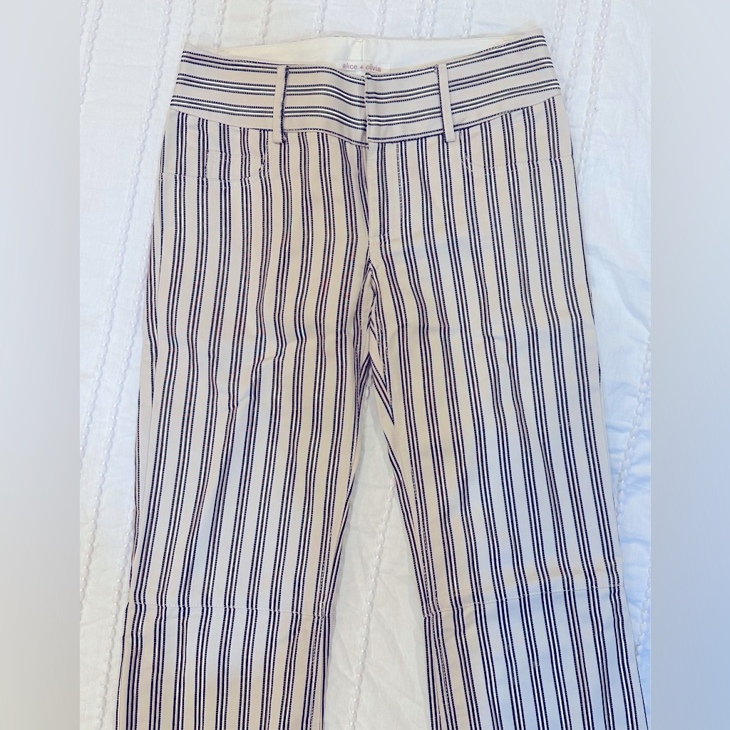 Alice & Olivia Stripe Pant